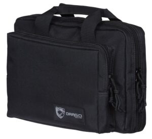 Drago Pro Gear Double Pistol Case Black (24/CASE)