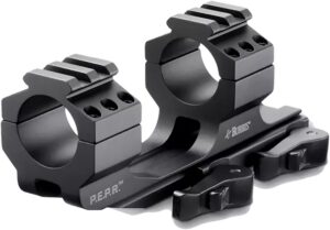 Burris 410342 AR-P.E.P.R Scope Mount/Ring Combo Matte Black 30 Mm Quick Detach