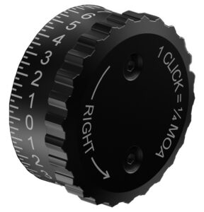 Burris Synergy Advanced Exposed Windage Knob 626403, Black Aluminum