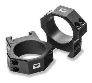 Steiner 5957 H-Series Lightweight Matte Black Steel 30mm Tube Low, Picatinny Rail