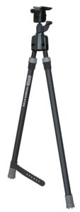 Primos 65826 Trigger Stick Bipod Made of Steel with Black & Gray Finish, QD Swivel Stud Attachment Type & Medium Height (Clam Package)