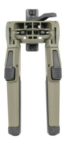 Savage Arms 56450 M-LOK Bipod 7.20"-10" High Green Polymer