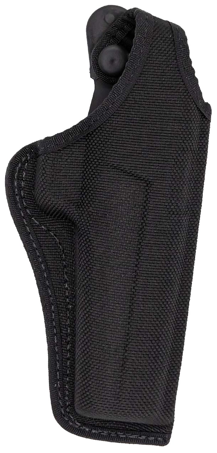 Safariland Bianchi 17743 7001 Thumbsnap OWB Size 04 Black Accumold Belt Slide Fits Ruger GP100/Colt King Cobra/4" Barrel Right Hand