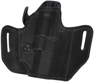 Blackhawk Bianchi 54501 Allusion Assent Pro-Fit OWB Size 04 Black Leather Belt Slide Fits Springfield XD Fits Sig P220 Fits FN FNP Right Hand