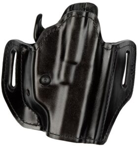 Blackhawk Bianchi 57501 Allusion Assent Pro-Fit OWB Size 05 Black Leather Belt Slide Fits Sig P229 Fits Walther PPX Right Hand