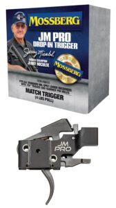 Mossberg 96010 JM Pro Adjustable Match AR Drop-In Trigger, Fits AR15s & AR10s with .154" Trigger & Hammer Pin Holes, Factory-Set 4 Pound Pull