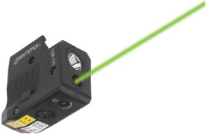 Nightstick Rechargeable Sub-Compact Weapon-Mounted Light with Green Laser (fits Sig Sauer P365)
