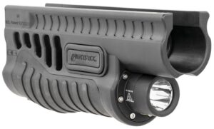 Nightstick SFL11GL Shotgun Forend Light Black 1200 Lumens White LED Green Laser Mossberg 500/590/590A1/Shockwave