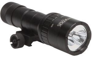 Nightstick LGL180IR Dual-Beam Long Gun Light Kit with IR Illuminator Black Anodized Hardcoat 1100 Lumens White LED 940 nM Infrared