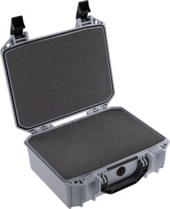 Pelican VCV2000000GRY Vault Medium Case 14" Long Gray Polyethylene