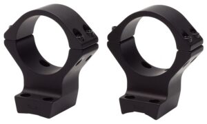 Browning 12502 X-Bolt Scope Mount System X-Lock Matte Black Aluminum 1" Tube, Medium Rings