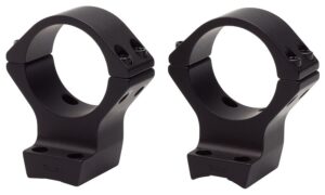 Browning 12501 X-Bolt Scope Mount System X-Lock Matte Black Aluminum 1" Tube, Low Rings