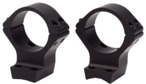 Browning 12511 X-Bolt Scope Mount System X-Lock Matte Black Aluminum 30mm Tube, Medium Rings