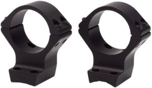 Browning 12512 X-Bolt Scope Mount System X-Lock Matte Black Aluminum 30mm Tube, High Rings