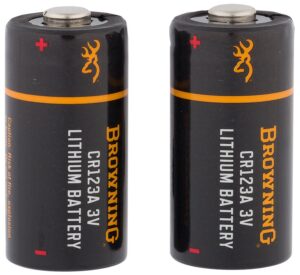 Browning 3742000 CR123A Lithium Batteries 3 Volt 1 (2-Pack)