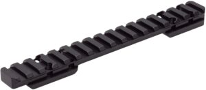 Browning 12522 Picatinny Rail Matte Black Aluminum Fits X-Bolt Long Action 20 MOA