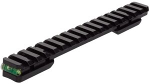 Browning 12524 Picatinny Rail with Bubble Level Matte Black Aluminum Fits X-Bolt Anti-Cant/Picatinny Rail Mount Long Action 20 MOA