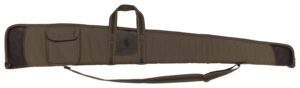 Browning 1415048452 Laredo Shotgun Case Olive with Brown Accents Canvas/Leather