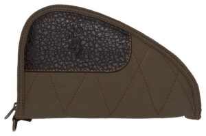 Browning 1435048411 Laredo Pistol Ruger 11" Long Olive with Brown Accents Canvas/Leather Holds Handgun