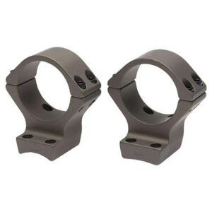 Browning X-Bolt Integrated Scope Rings Smoked Bronze 1 In. High
