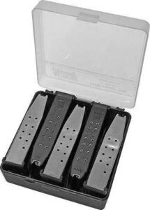 MTM Compact Handgun Magazine Case Clear Smoke ( 12 per Case )