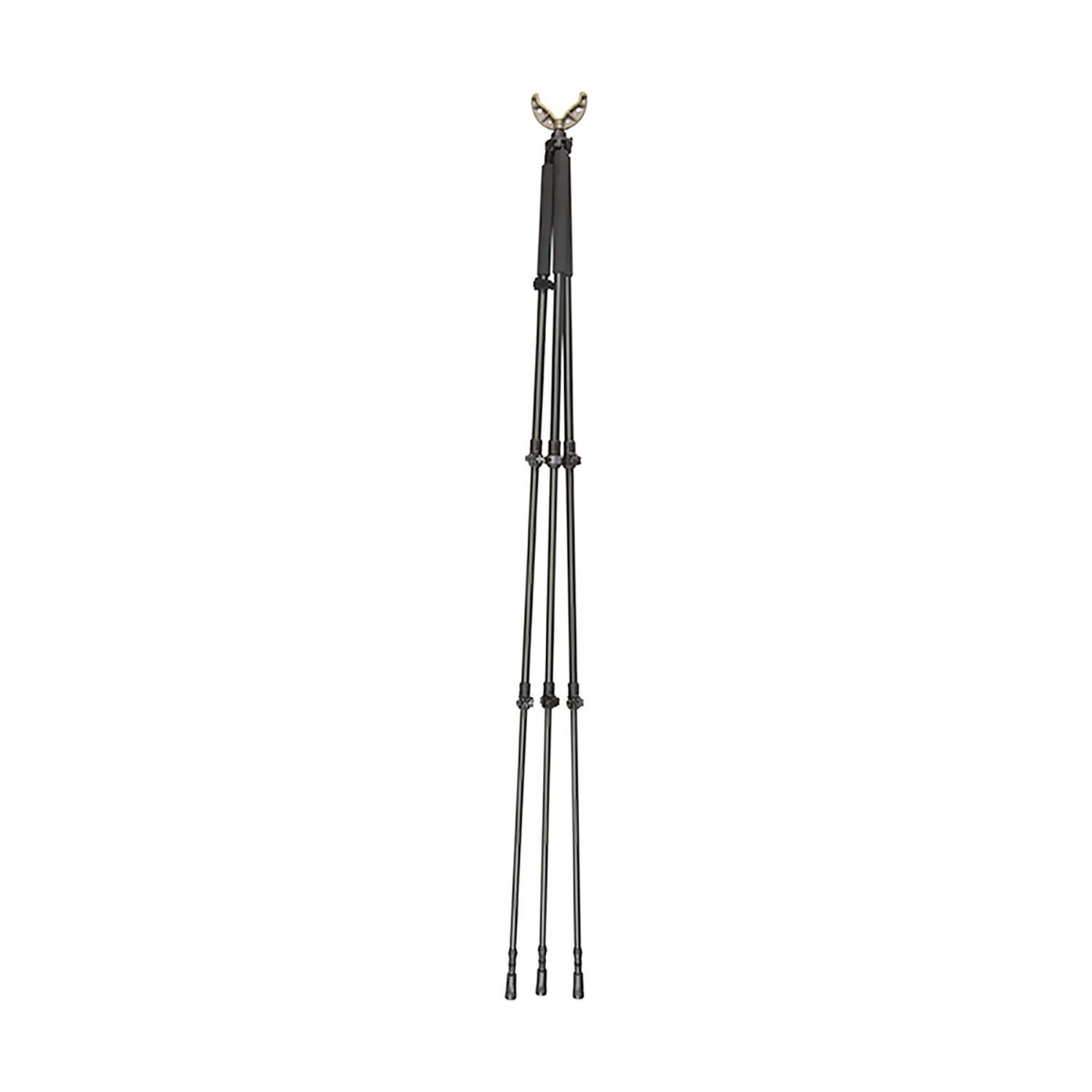 Allen Company 21412 Axial Tripod Black Aluminum with Rubber Feet 61" Vertical Adjustment