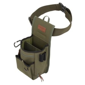 Allen Company Triumph Double Compartment Shell Bag Olive Green
