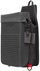 Allen Company 8334 Competitor Double Compartment Shell Bag Gray Molded EVA 12 Gauge