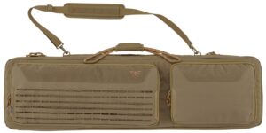 Allen Company Tac Six 10833 Unit Tactical Case Coyote 600D Polyester 2 Rifles