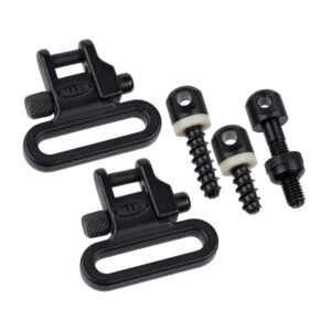 Allen Company 14420 Magnum Swivel Set Black 1" Bolt Action Rifles