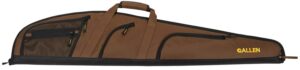 Allen Company 99452 Daytona Shotgun Case 52" Mocha Brown Endura with Black Trim Adjustable Sling, 4 Pockets & Easy Clean Lining