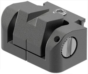 Leupold 120058 DeltaPoint Pro Rear Iron Sight Co-Witness, Black Aluminum