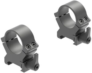 Leupold 174071 QRW2 Cross-Slot Matte Black 1" High