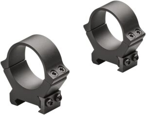 Leupold 174084 PRW2 Cross-Slot Matte Black 30mm Medium