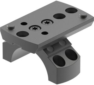Leupold DeltaPoint Pro Ring Top Mount Kit 175541, 1 IN, Matte Black