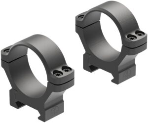 Leupold 183391 BackCountry Cross-Slot Matte Black Aluminum, 34mm Tube Medium Weaver Picatinny/Weaver