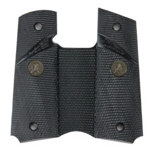 Lyman Pachmayr 02921 Signature Grip Wraparound Checkered Black Rubber for 1911, 1911-A1