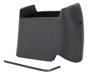 Lyman Pachmayr 03851 Mag Sleeve Compatible with Glock 17/22 Magazines to Fit Glock 26/27 Models, Black Polymer