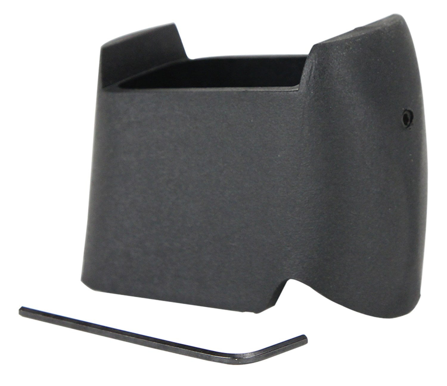 Lyman Pachmayr 03851 Mag Sleeve Compatible with Glock 17/22 Magazines to Fit Glock 26/27 Models, Black Polymer
