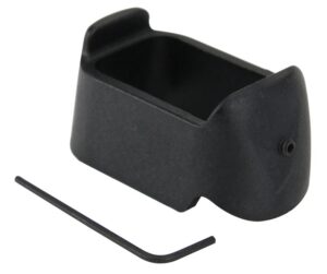 Lyman Pachmayr 03852 Mag Sleeve Made of Polymer with Black Finish for Glock 19,23 Magazines to Fit Glock 26 & 27 Models