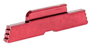 Cross Armory CRG5SLRD Slide Lock Extended Compatible with Glock Gen1-5/P80 Red Steel