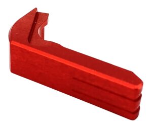 Cross Armory CRGMCRD Magazine Catch Extended Compatible with Glock Gen1-3/P80 Red Anodized Aluminum