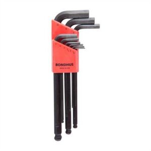 Metric Ball-Hex ''l'' Wrench Set 9-PIECE
