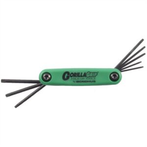 Gorilla Grip® Fold-Up Torx 8-PIECE Wrench Set Gorilla Grip Torx Wrench 8-PIECE Set (T6-T25)