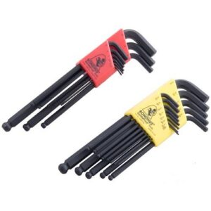 Balldriver® Hex Key L-Wrench Sets Balldriver Standard & Metric Hex Key L-Wrench 22-PIECE Set