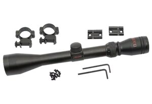 Traditions Scope 3-9x40 Matte Scope Medium Rings/Two-Piece Base
