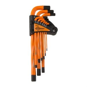 Twisted Hex Key Set – Sae Sae Twisted Hex Key Allen Set - 9 Piece