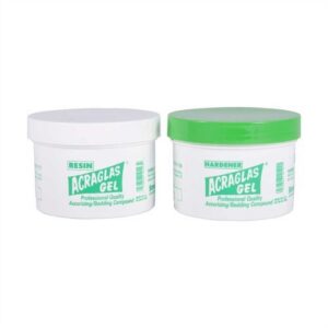Brownells Acraglas Gel® Resin & Hardener Acraglas Gel Hardener & Resin Set 8OZ