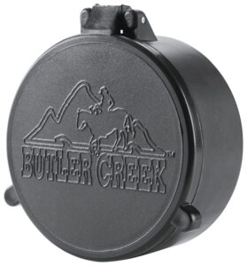 Butler Creek 30010 Flip-Open Objective Scope Cover 25.40mm Objective Size 01 Black Polymer
