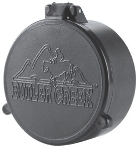 Butler Creek 30400 Flip-Open Objective Scope Cover 57.20mm Objective Size 40 Black Polymer